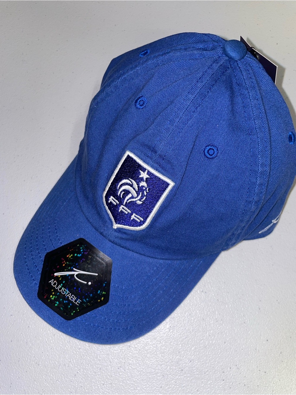 Soccer/World Cup: France National Adjustable Blue Cap/Hat